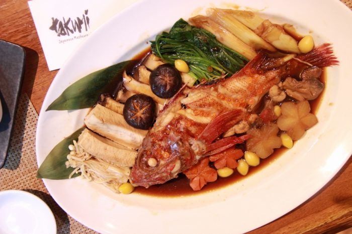 เทศกาลปลาคิงกิ ห้องทาคูมิ ที่สวิส โฮเต็ล เลอ คองคอร์ดฯ