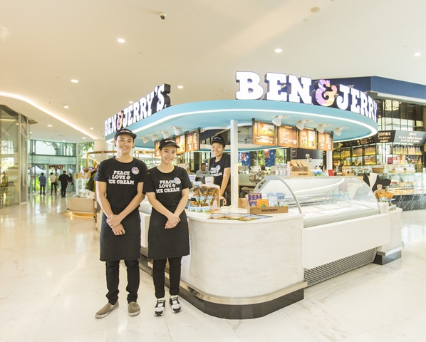 ไอศกรีมเบน แอนด์ เจอร์รีส เปิดสาขาใหม่