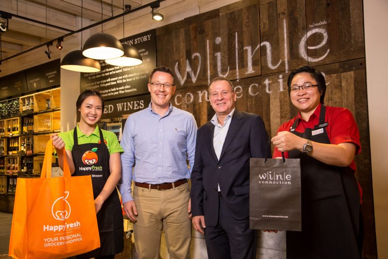 “แฮปปี้เฟรช” จับมือ “ไวน์ คอนเน็คชั่น”