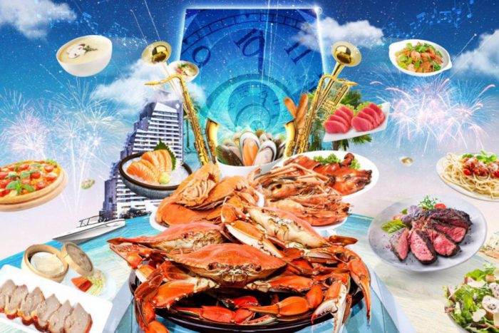 New Year’s Eve Premium Buffet -เคป ดารา รีสอร์ท พัทยา ชวนส่งท้ายปีแบบกาล่าดินเนอร์  ในธีม” Spirit of The Sea
