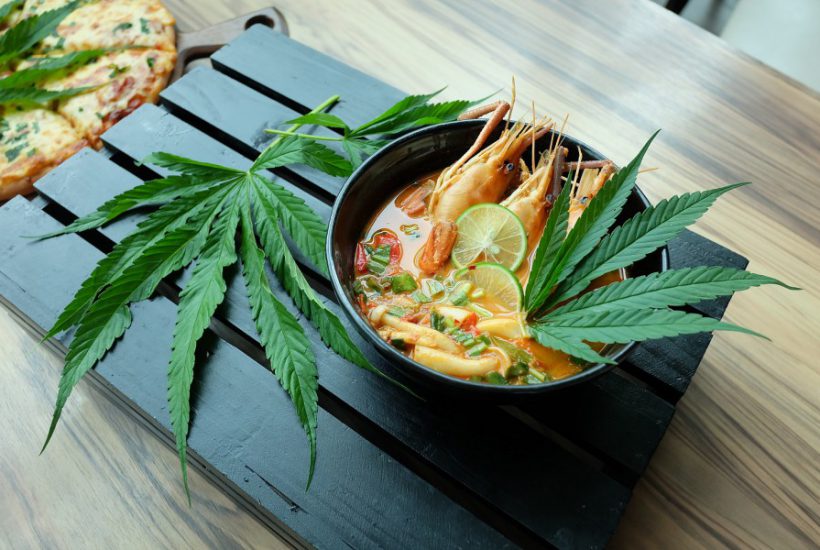 เมนูกัญชาอารมณ์ดี​ ณ โรงแรมเดอะ เบอร์เคลีย์ ประตูน้ำ