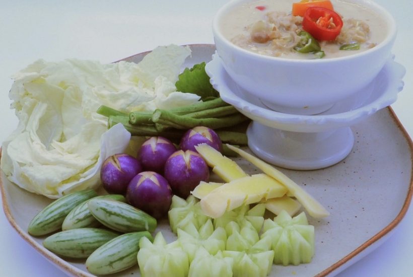 อาหารเจสไตล์ไทย ที่ห้องอาหารไทยอัญญา