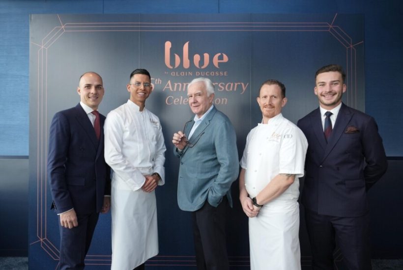“Blue by Alain Ducasse ครบรอบ 6 ปี ต้อนรับตำนานแห่งโลกอาหาร พร้อมเปิดตัวเมนู ‘Découverte’”